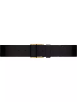 Saint Laurent ремень с пряжкой, черный