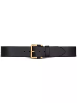 Saint Laurent ремень с пряжкой, черный