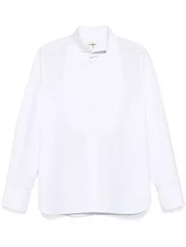 Saint Laurent рубашка-смокинг, белый