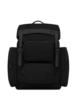 Saint Laurent рюкзак City с карманами, черный