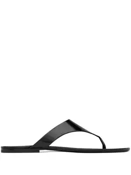 Saint Laurent сандалии Kouros, черный