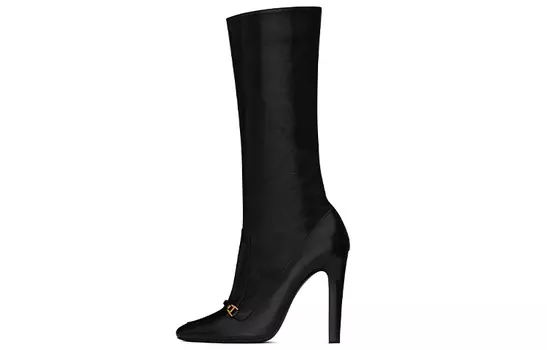 SAINT LAURENT Сапоги до колена Женские