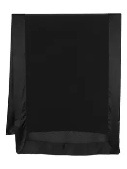 Saint Laurent шелковый шарф, черный