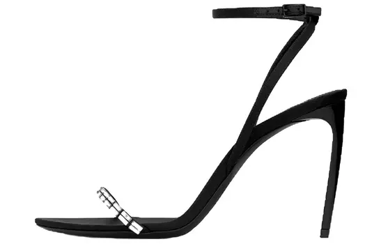 Босоножки женские Saint Laurent, черный