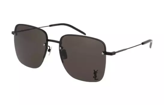 SAINT LAURENT Солнцезащитные очки унисекс, Black