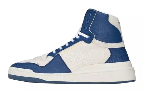 Кроссовки мужские Saint Laurent Colour-block, синий / белый