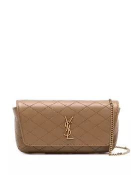 Saint Laurent сумка через плечо Gaby, нейтральный цвет
