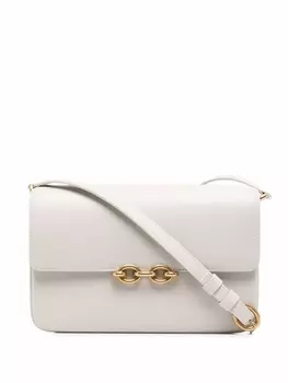 Saint Laurent сумка через плечо Le Maillon, нейтральный цвет