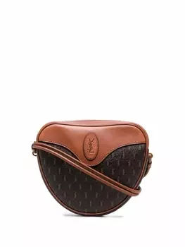 Saint Laurent сумка через плечо Le Monogramme, коричневый