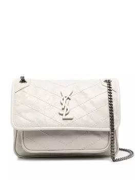 Saint Laurent сумка через плечо Niki, нейтральный цвет