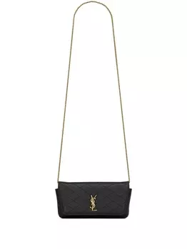 Saint Laurent сумка Gaby с цепочкой, черный