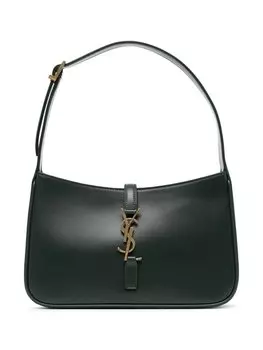 Saint Laurent сумка на плечо 5A7 с логотипом, зеленый
