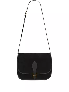 Saint Laurent сумка на плечо Besace, черный
