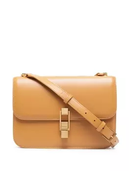 Saint Laurent сумка на плечо Carr, коричневый