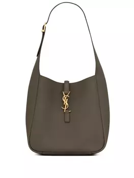 Saint Laurent сумка на плечо Le 5 7 с монограммой, коричневый