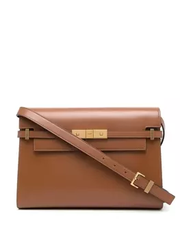 Saint Laurent сумка на плечо Manhattan, коричневый