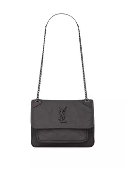 Saint Laurent сумка на плечо Niki, серый