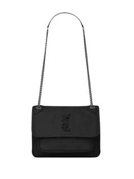 Saint Laurent сумка на плечо Niki среднего размера, черный