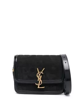 Saint Laurent сумка на плечо с логотипом YSL, черный
