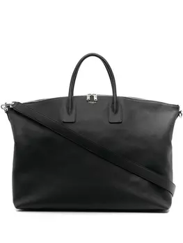 Saint Laurent сумка-тоут Giant с логотипом, черный