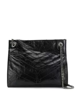 Saint Laurent сумка-тоут Niki, черный