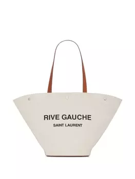 Saint Laurent сумка-тоут Rive Gauche, нейтральный цвет