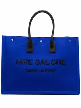 Saint Laurent сумка-тоут Rive Gauche, синий