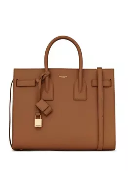 Saint Laurent сумка-тоут Sac De Jour, коричневый
