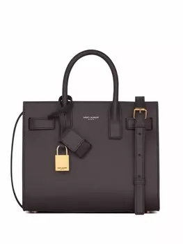 Saint Laurent сумка-тоут Sac de Jour Nano, серый