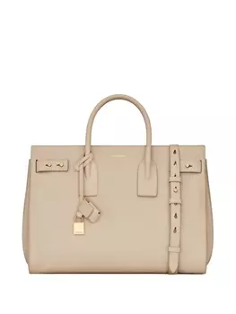 Saint Laurent сумка-тоут Sac de Jour, нейтральный цвет