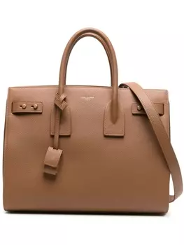 Saint Laurent сумка-тоут Sac de Jour, коричневый