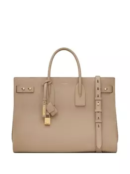Saint Laurent сумка-тоут Sac de Jour, нейтральный цвет