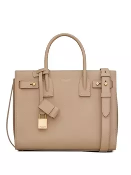 Saint Laurent сумка-тоут Sac De Jour, нейтральный цвет
