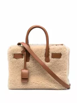 Saint Laurent сумка-тоут Sac Du Jour, нейтральный цвет