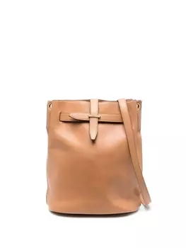 Saint Laurent сумка-ведро Seau, коричневый