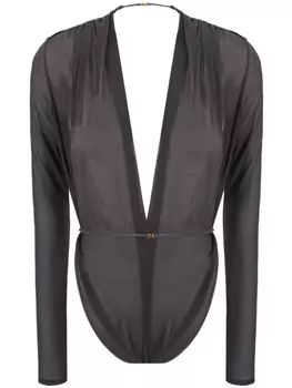 Saint Laurent тело муслина, черный