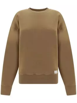 Saint Laurent толстовка Saint Laurent, коричневый