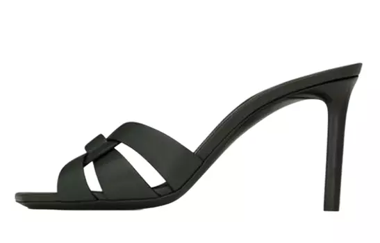 Босоножки женские Saint Laurent Tribute, черный