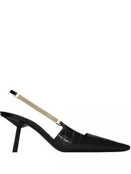 Saint Laurent туфли Blake 75, черный