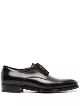 Saint Laurent туфли дерби Adrien, черный
