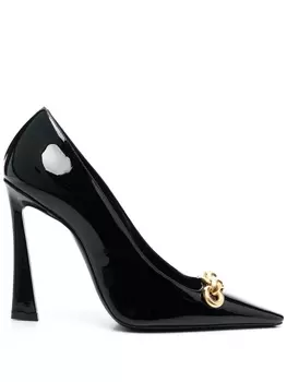 Saint Laurent туфли-лодочки Silvana 100, черный