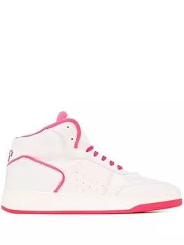 Кроссовки Saint Laurent SL/80, белый/розовый