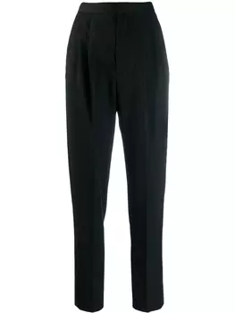 Saint Laurent зауженные брюки, черный