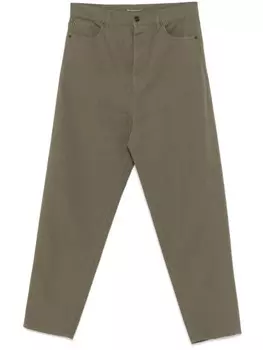 Saint Laurent зауженные джинсы, зеленый