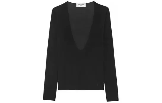 SAINT LAURENT Женская футболка, цвет Black