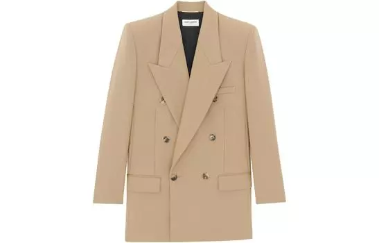 SAINT LAURENT Женская куртка, цвет Beige