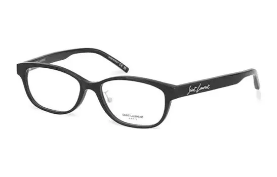 Оправа для женских очков Saint Laurent пластиковая, черный