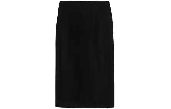 SAINT LAURENT Женская повседневная длинная юбка, цвет Black