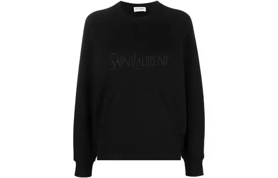 Толстовка Saint Laurent женская, черный