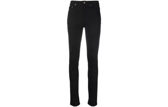 SAINT LAURENT Женские джинсы, цвет Black